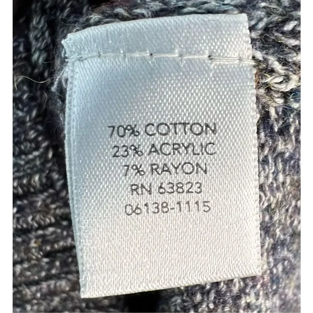 Christopher and Banks Petite Basic Grey Sweater